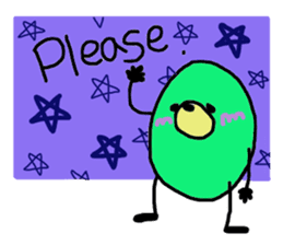 mint and colors English ver. sticker #8766352