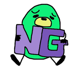 mint and colors English ver. sticker #8766356