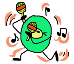 mint and colors English ver. sticker #8766361