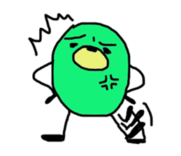 mint and colors English ver. sticker #8766365