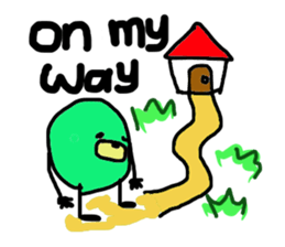 mint and colors English ver. sticker #8766367