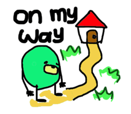 mint and colors English ver. sticker #8766367