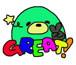 mint and colors English ver. sticker #8766374