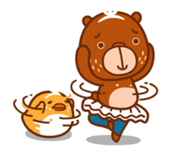 Uncle Bear & Lemonchick sticker #8766887