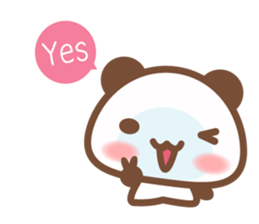 Panda na sticker #8766943