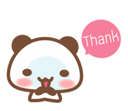 Panda na sticker #8766954