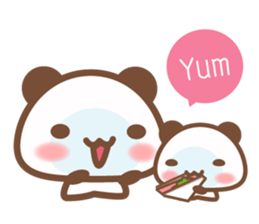 Panda na sticker #8766967