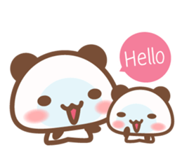 Panda na sticker #8766974