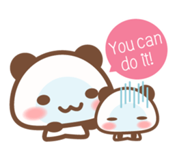 Panda na sticker #8766975