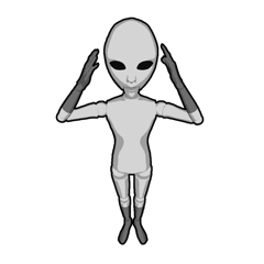 Alien doll