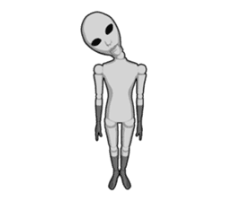 Alien doll sticker #8767033