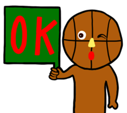 Basketball Boy sticker #8767279