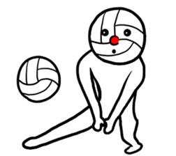 Volleyball Man sticker #8767299