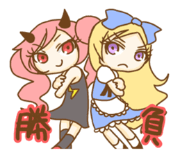 Lilin the devil sticker #8768183