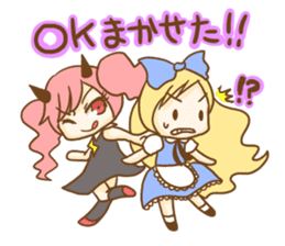 Lilin the devil sticker #8768201