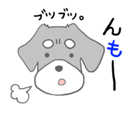 LOVE Miniature Schnauzer 3 sticker #8768407