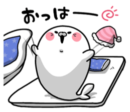 It's a seal. sticker #8769101