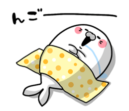 It's a seal. sticker #8769109