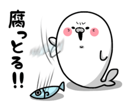 It's a seal. sticker #8769118