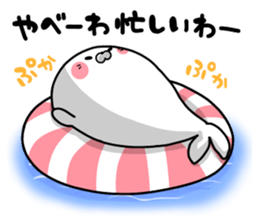 It's a seal. sticker #8769132