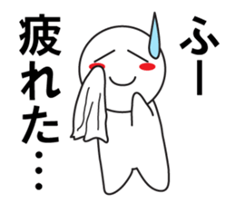 Large Font wasshoi 3 sticker #8769278