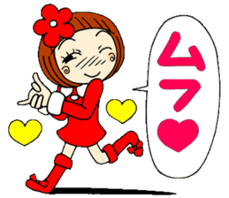 Castor bean-chan 18 sticker #8769301