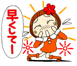 Castor bean-chan 18 sticker #8769313