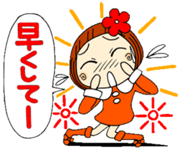 Castor bean-chan 18 sticker #8769313