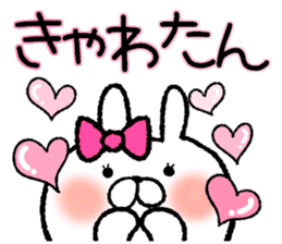 Frequently used words rabbit4 sticker #8770676