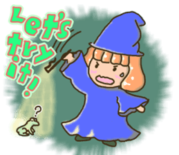 Mina - the apprentice witch - sticker #8771105