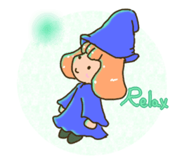 Mina - the apprentice witch - sticker #8771134