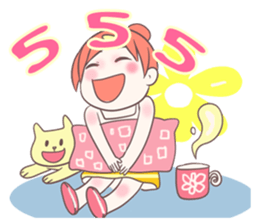 jinny happy sticker #8771222