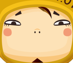 Character of magazine en. Reve and Lavie sticker #8771750