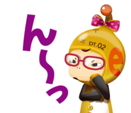 Character of magazine en. Reve and Lavie sticker #8771758