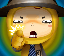 Character of magazine en. Reve and Lavie sticker #8771767