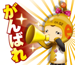 Character of magazine en. Reve and Lavie sticker #8771769