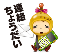 Character of magazine en. Reve and Lavie sticker #8771775