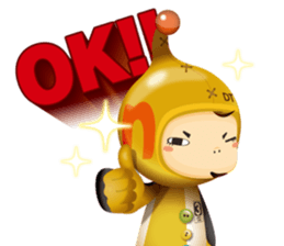Character of magazine en. Reve and Lavie sticker #8771777