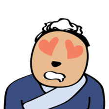 The mini gentleman sticker #8772966