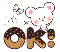 Polite word of Yukikuma sticker #8773103