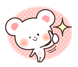 Polite word of Yukikuma sticker #8773116