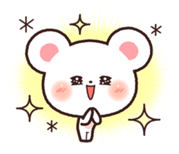 Polite word of Yukikuma sticker #8773130