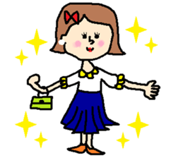 "Osyare"GIRL sticker #8773420