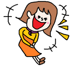 "Osyare"GIRL sticker #8773421