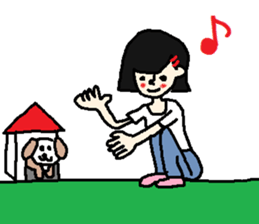 "Osyare"GIRL sticker #8773423