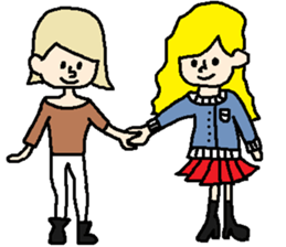 "Osyare"GIRL sticker #8773425