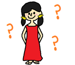 "Osyare"GIRL sticker #8773434