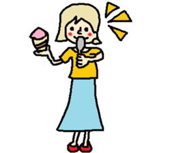 "Osyare"GIRL sticker #8773439