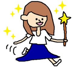 "Osyare"GIRL sticker #8773440