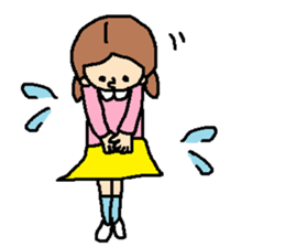 "Osyare"GIRL sticker #8773441